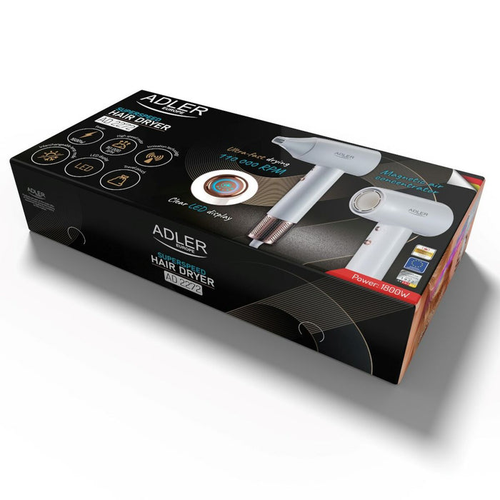 Uscător de Păr Adler AD 2272 Alb 1800 W