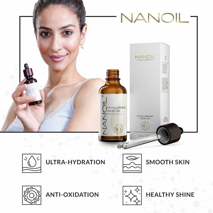 Serum Facial cu Acid Hialuronic Nanoil (50 ml)