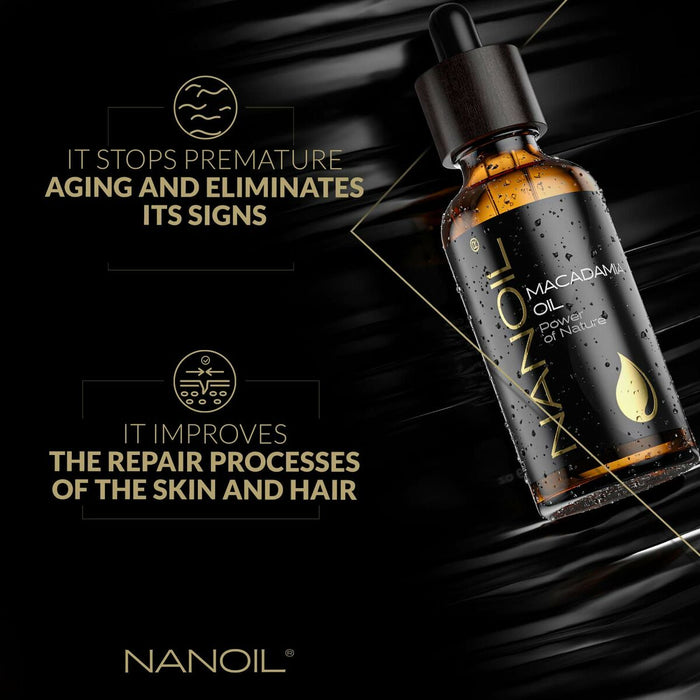Ulei de Corp Nanoil Power Of Nature Ulei de nuci de macadamia (50 ml)