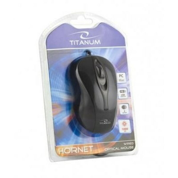 Mouse Optic Titanum TM103K Negru