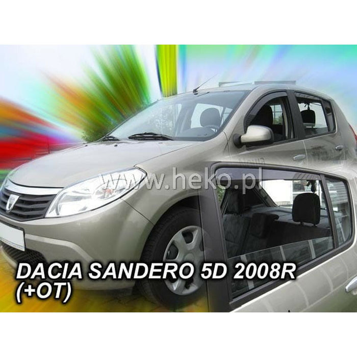 Deflector de vânt HEKO HO13106 2 Piese Frontal