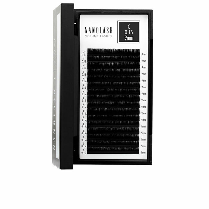 Set de gene false Nanolash VOLUME LASHES Extensii 9 mm