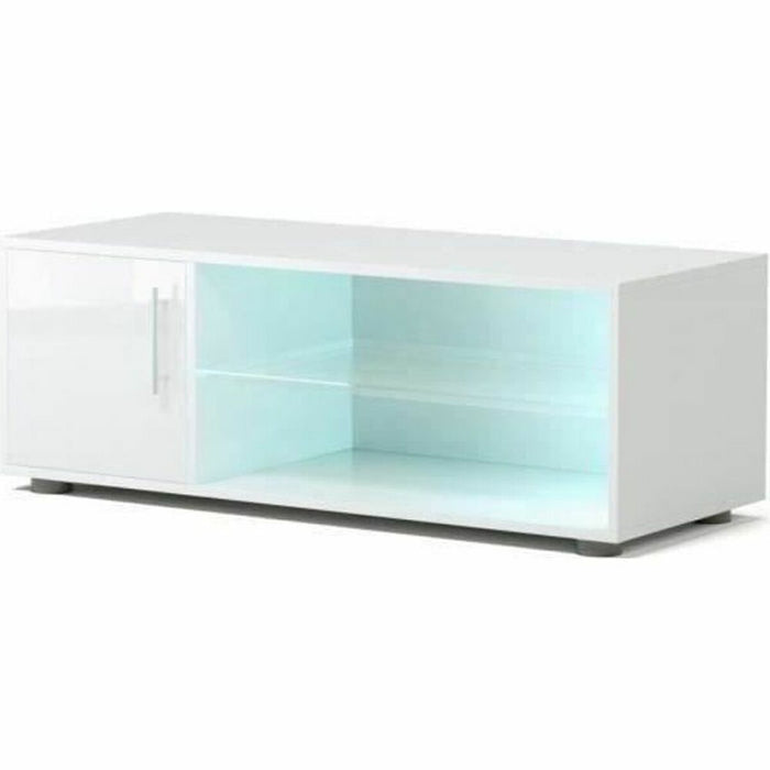 Mobilă TV 100 x 38 x 36 cm Metal Alb Melamina