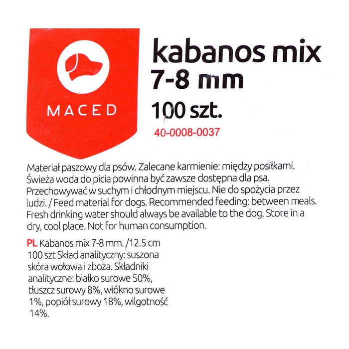 Gustare pentru câini Maced 600 g