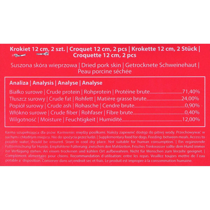 Gustare pentru câini Maced Porc 200 g