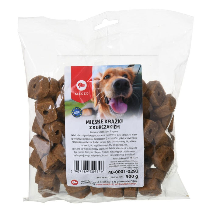 Gustare pentru câini Maced Pui 500 g