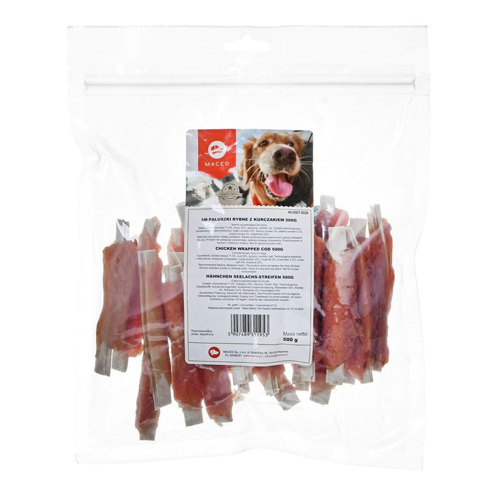 Gustare pentru câini Maced Pui Cod 60 g 500 g