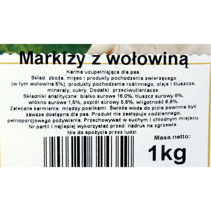 Gustare pentru câini Maced Vițel 1 kg