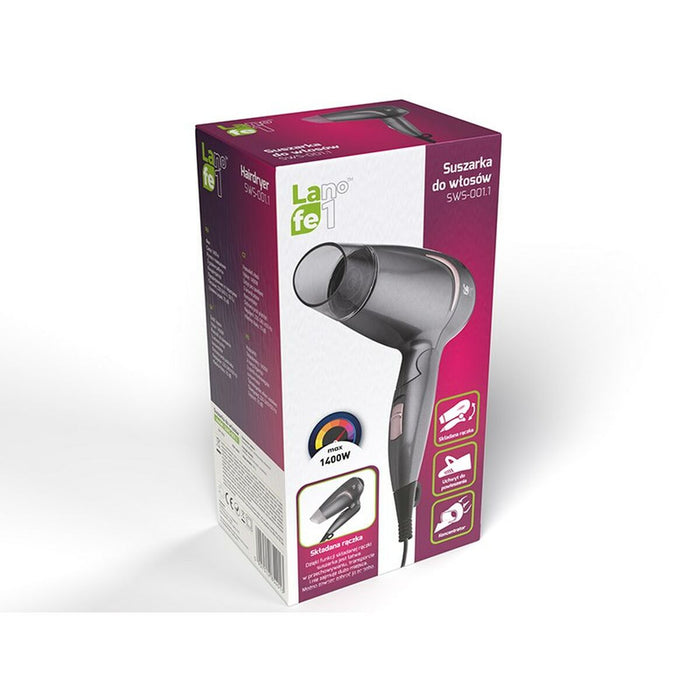 Uscător de Păr Lafe LAFSUS44843 Aur 1200 W