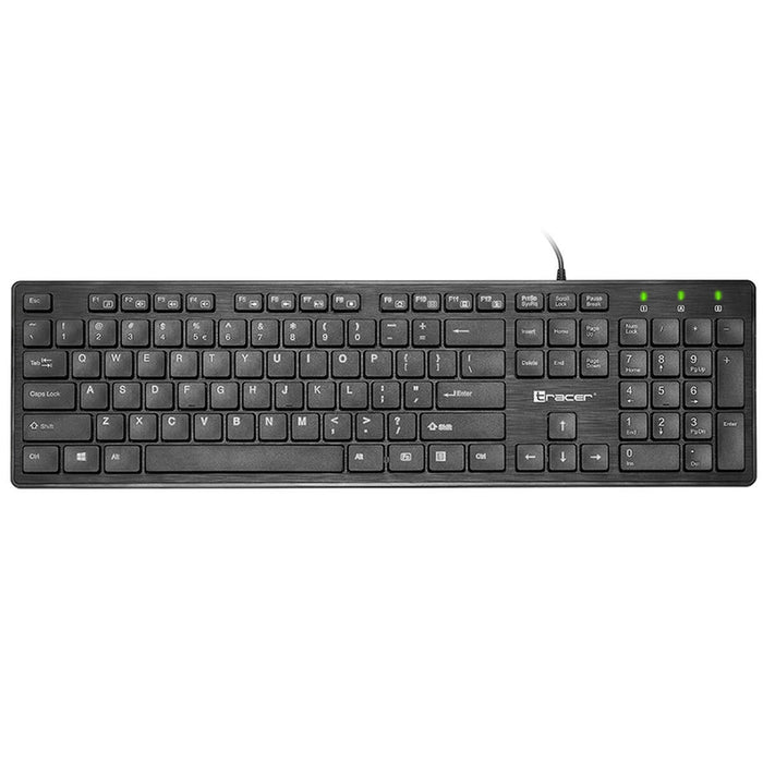 Tastatură Tracer TRAKLA45922 Negru Monocrom