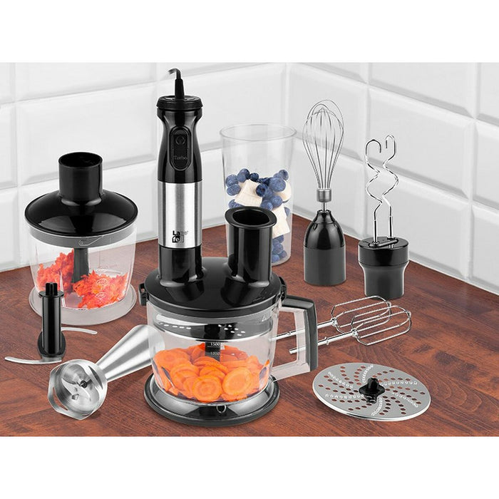 Mixer cu Pahar Lafe BZL001  Negru Argintiu 1000 W 0,5 L