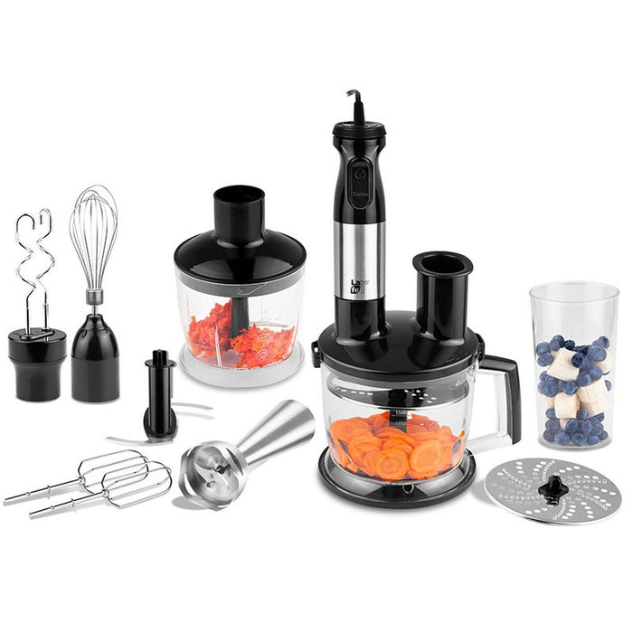 Mixer cu Pahar Lafe BZL001  Negru Argintiu 1000 W 0,5 L