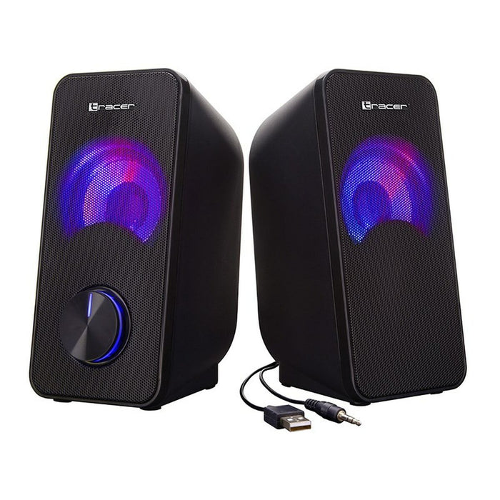 Difuzoare PC Tracer Loop Negru 6 W