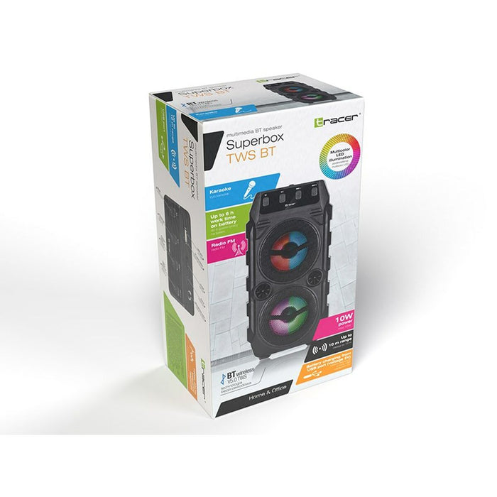 Difuzor Bluetooth Portabil Tracer TRAGLO46612 Negru