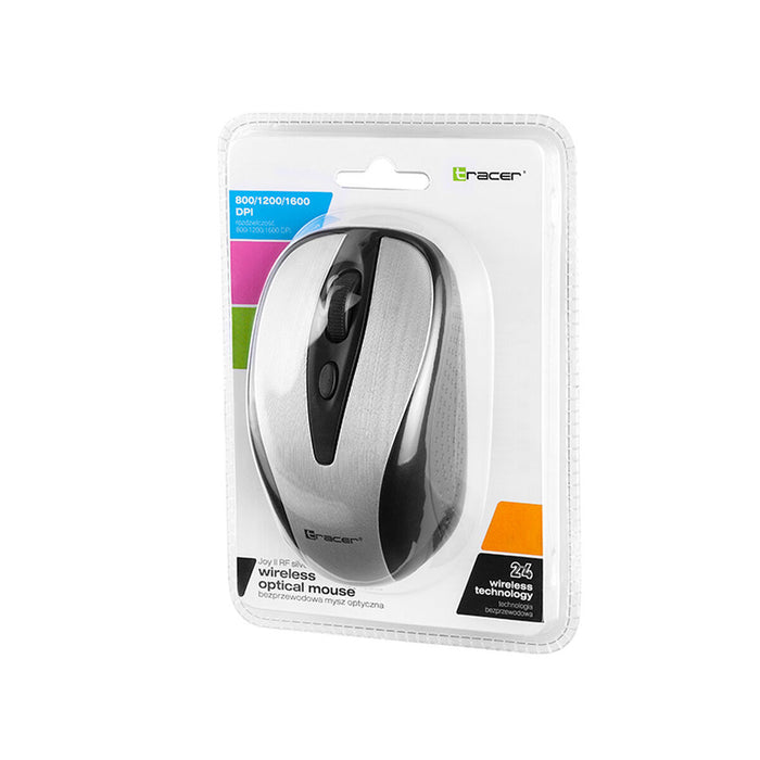 Mouse Fără Fir Tracer JOY II Argintiu