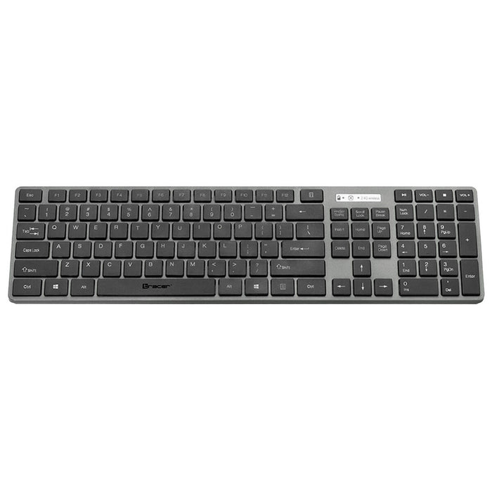 Tastatură Fără Fir Tracer TRAKLA46773 Negru Qwerty US