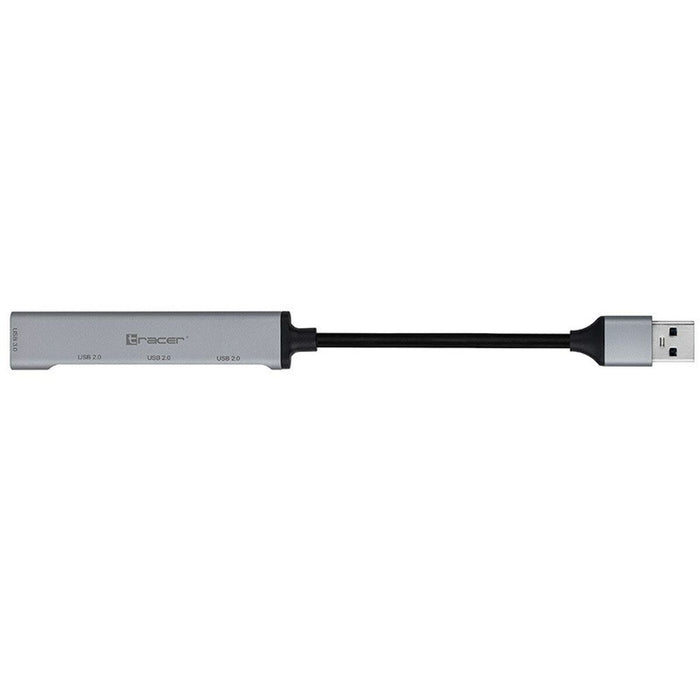 Hub USB 4 Porturi Tracer TRAPOD47000 Gri