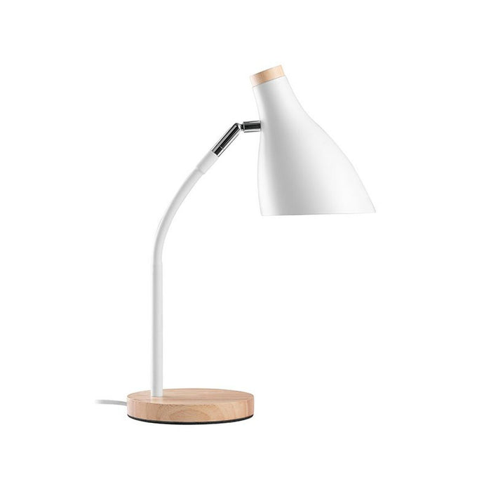 Lampă de birou Tracer Scandi Alb Oțel 40 W 15 X 40 X 17 CM