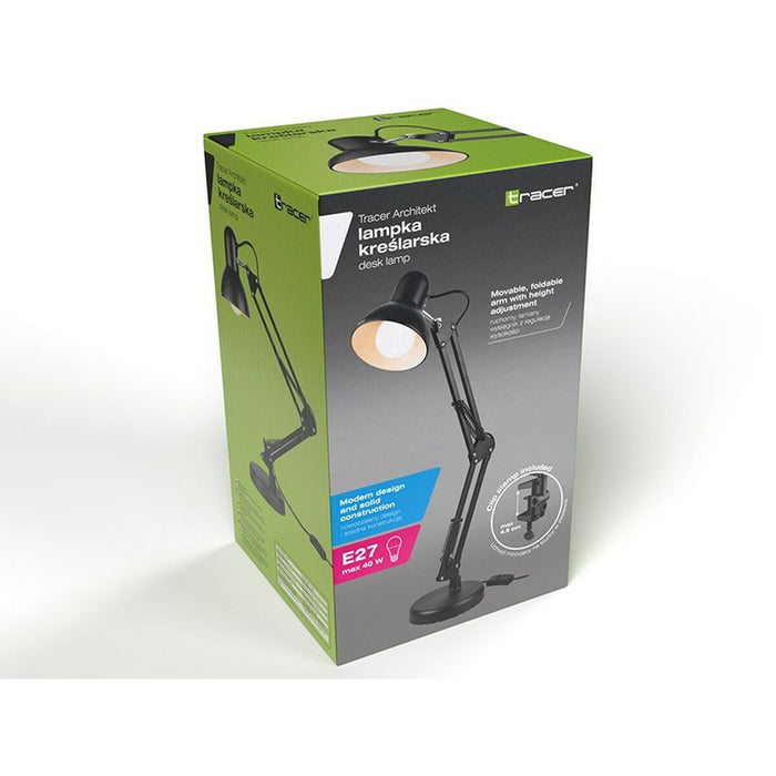 Lampă de birou Tracer TRAOSW47244 Negru Oțel 40 W 15 x 45 x 12 cm