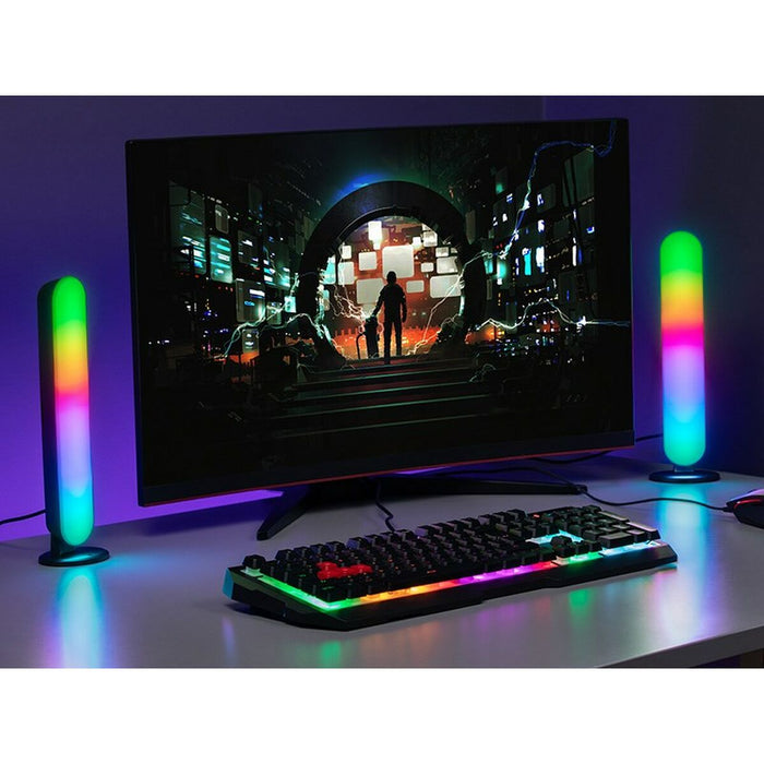 Lampă de birou Tracer RGB Ambience - Smart Flow Negru Multicolor