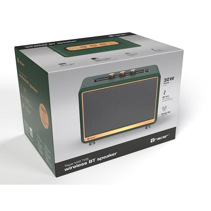 Difuzor Bluetooth Portabil Tracer M30 Verde 30 W