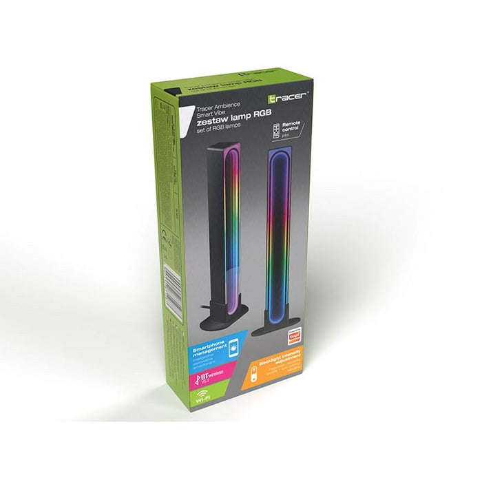 Lampă de birou Tracer RGB Ambience - Smart Vibe Negru Multicolor