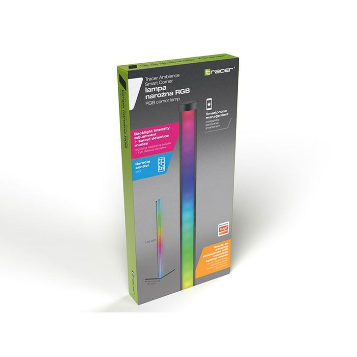 Lampă de birou Tracer RGB Ambience - Smart Corner Negru Multicolor