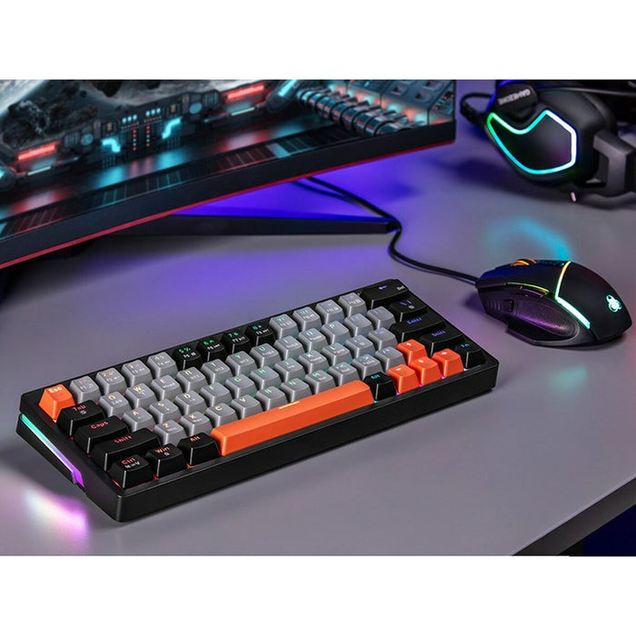 Tastatură mecanică Tracer TRAKLA47297 Alb Multicolor QWERTY