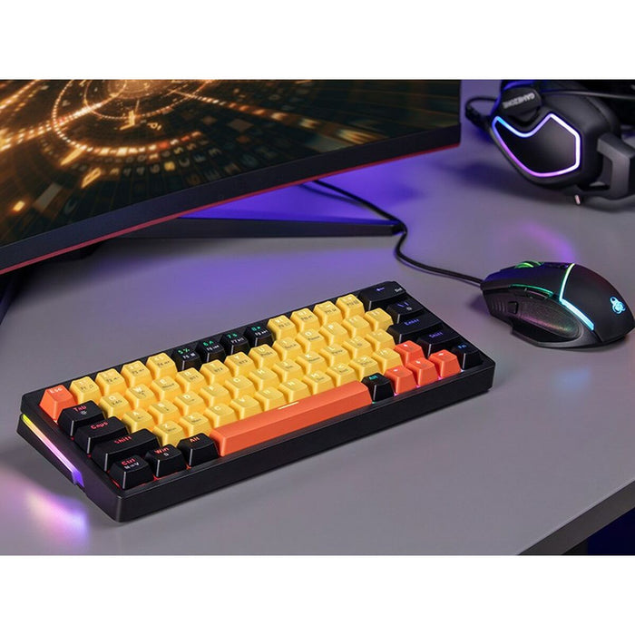 Tastatură mecanică Tracer TRAKLA47302 Alb Multicolor QWERTY