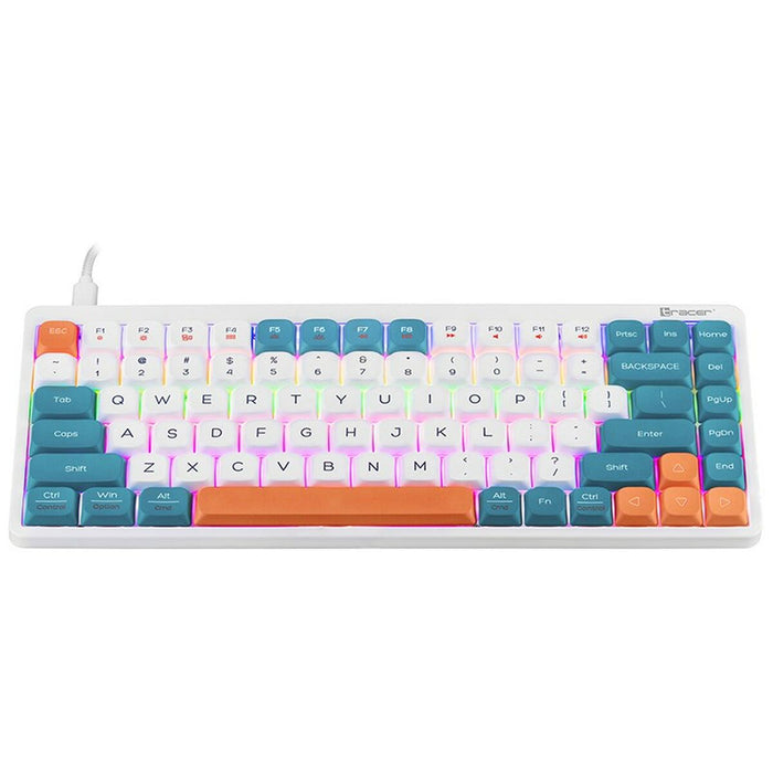 Tastatură mecanică Tracer TRAKLA47309 Alb Multicolor QWERTY