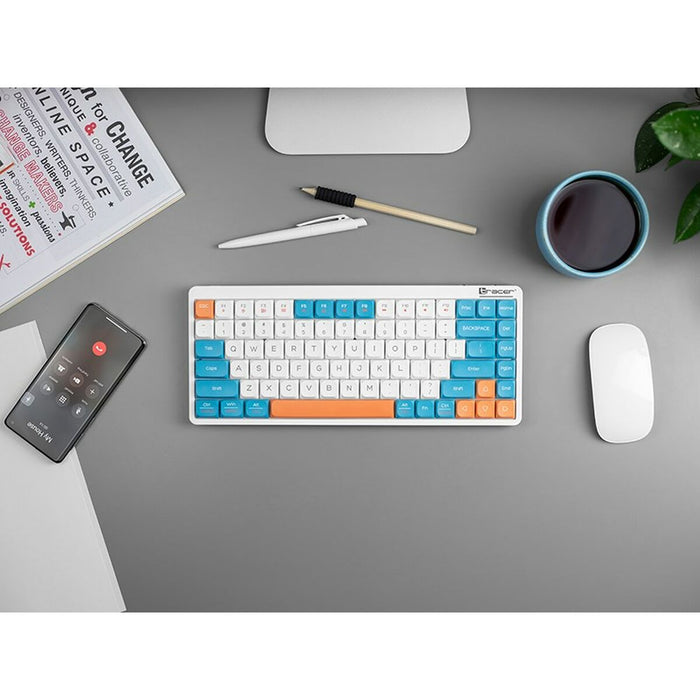 Tastatură mecanică Tracer TRAKLA47309 Alb Multicolor QWERTY