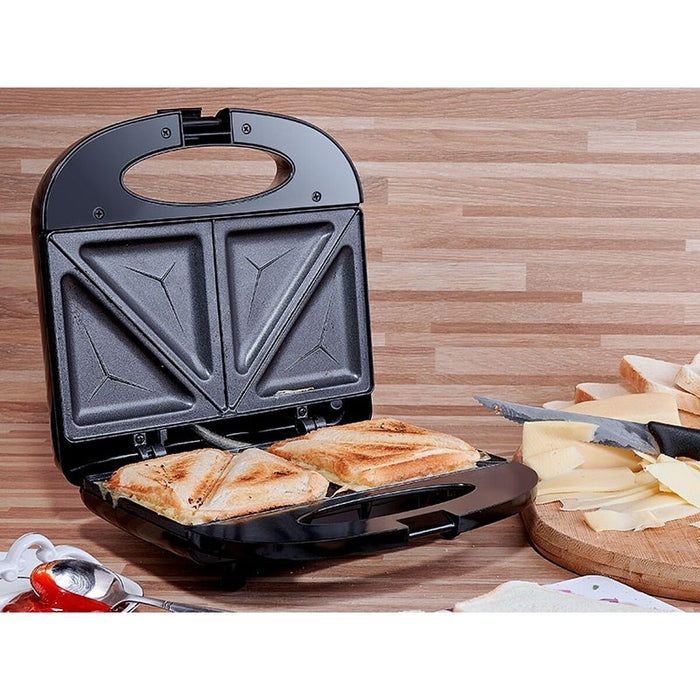 Aparat pentru Sandvișuri Lafe KOP-010B Negru 750 W