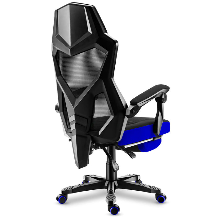 Scaun Gaming Huzaro Combat 3.0 Albastru Negru Negru/Albastru
