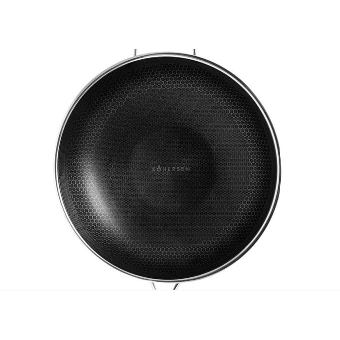 Tigaie Kohersen 71111 Negru Argintiu Oțel inoxidabil Aluminiu Ø 32 cm