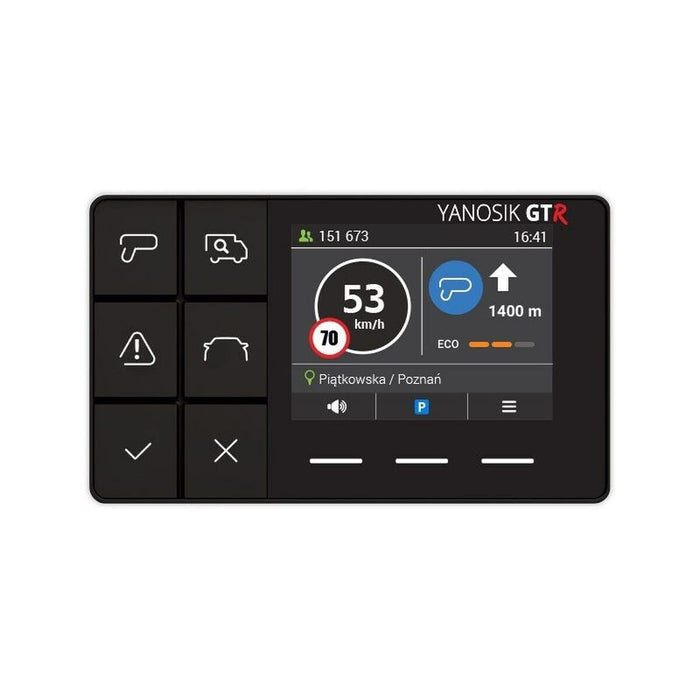 Navigator GPS Yanosik GTR 2.4"