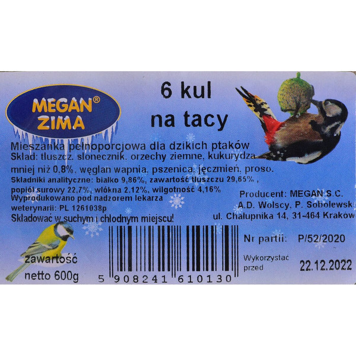 Hrană pentru păsări Megan                                 600 g