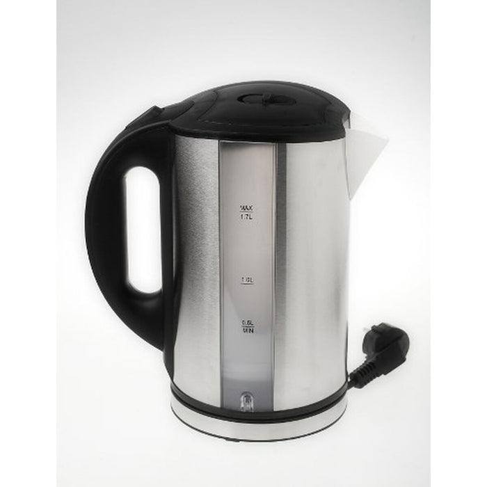 Fierbător Adler AD 1216 Negru Argintiu Oțel inoxidabil Plastic 2000 W 2200 W 1,7 L