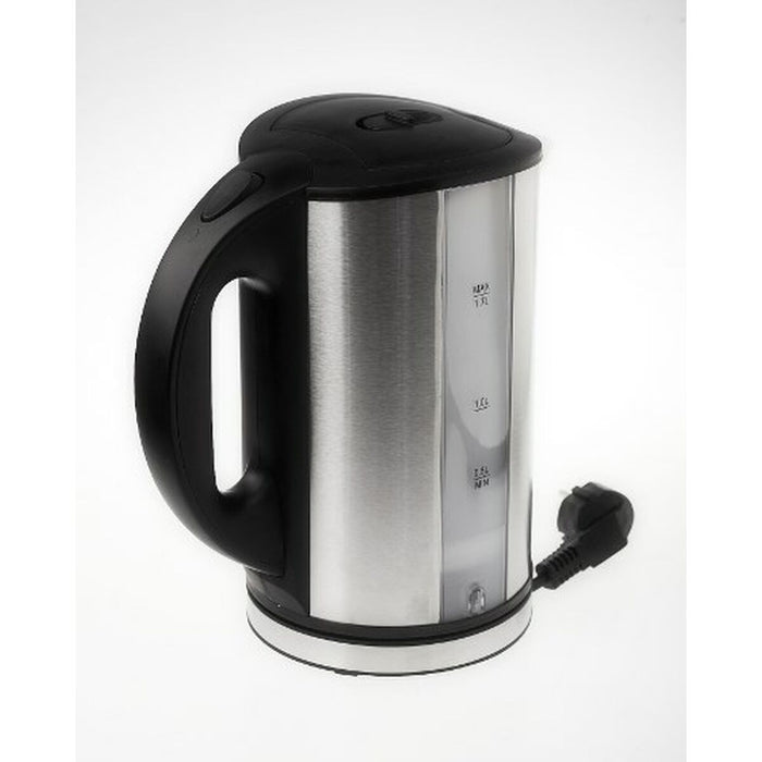 Fierbător Adler AD 1216 Negru Argintiu Oțel inoxidabil Plastic 2000 W 2200 W 1,7 L