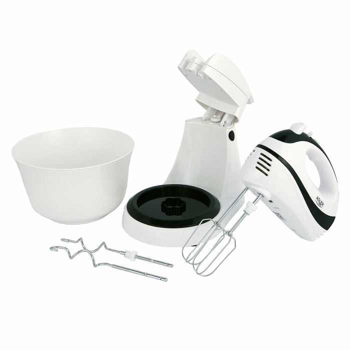Mixer cu Pahar Adler Alb Negru 300 W
