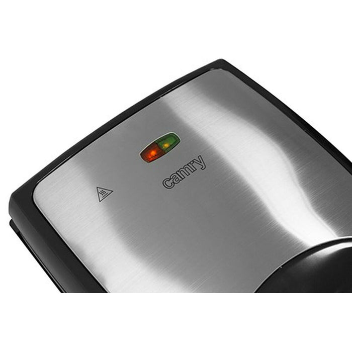 Aparat pentru Sandvișuri Camry CR 3023 Negru Gri Argintiu 1100 W 1500 W