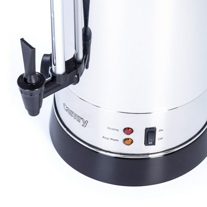 Fierbător Adler CR 1267 Negru Gri Oțel inoxidabil 980 W 8,8 l