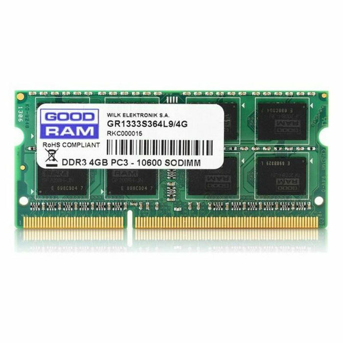 Memorie RAM GoodRam GR1333S364L9S 4 GB DDR3 1333 MHz 4 GB
