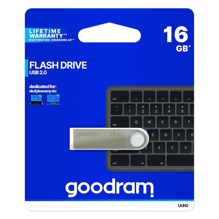 Memorie USB GoodRam UUN2 Argintiu 16 GB