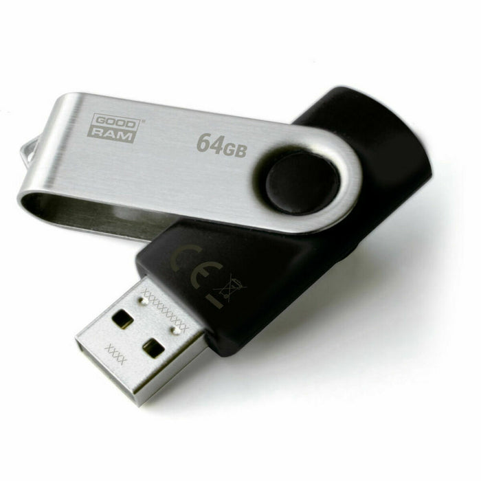Pendrive GoodRam UTS2 USB 2.0 Negru Negru/Argintiu Argintiu 64 GB