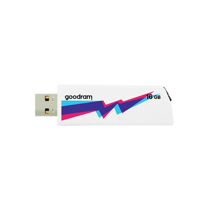 Memorie USB GoodRam UCL2 Albastru Alb Negru 16 GB