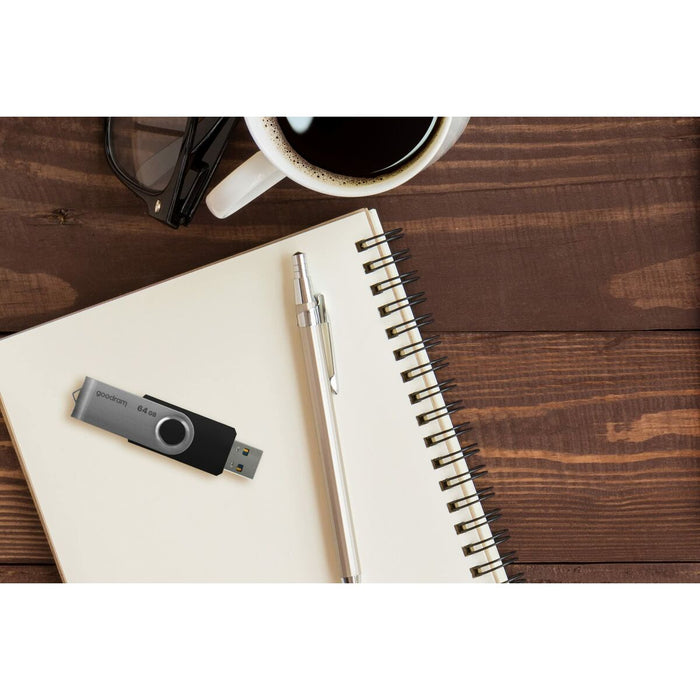 Memorie USB GoodRam UTS3-0640K0R11 USB 3.1 Negru 64 GB