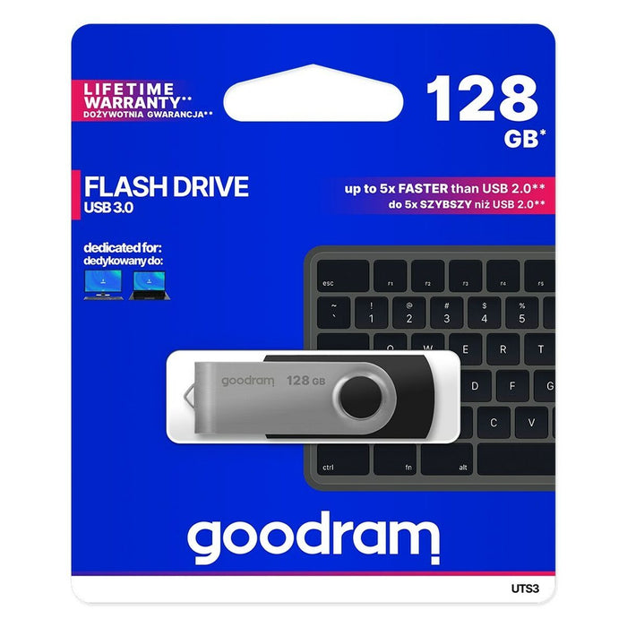 Memorie USB GoodRam UTS3 USB 3.1 Negru 128 GB