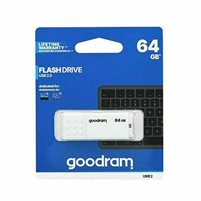 Memorie USB GoodRam UME2 Alb Negru 64 GB