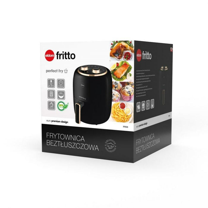Friteuză cu Aer Eldom FR35 Negru Gri 1300 W 3,5 L