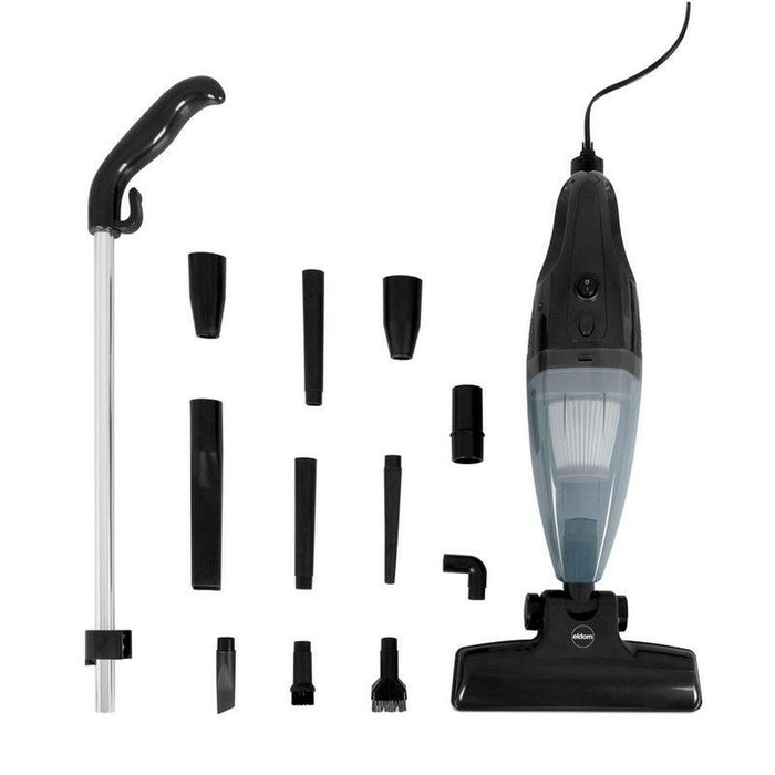 Aspirator fără Cablu Eldom TWINN Negru 500 W 2 în 1 13 Piese